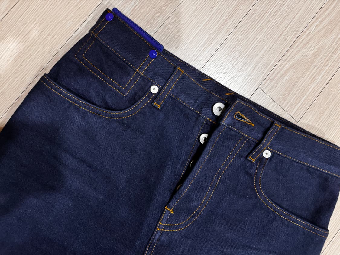 25 마른26 3회착 정품 버버리 매장가180만 데님 진 청바지 산드로 상품이미지9