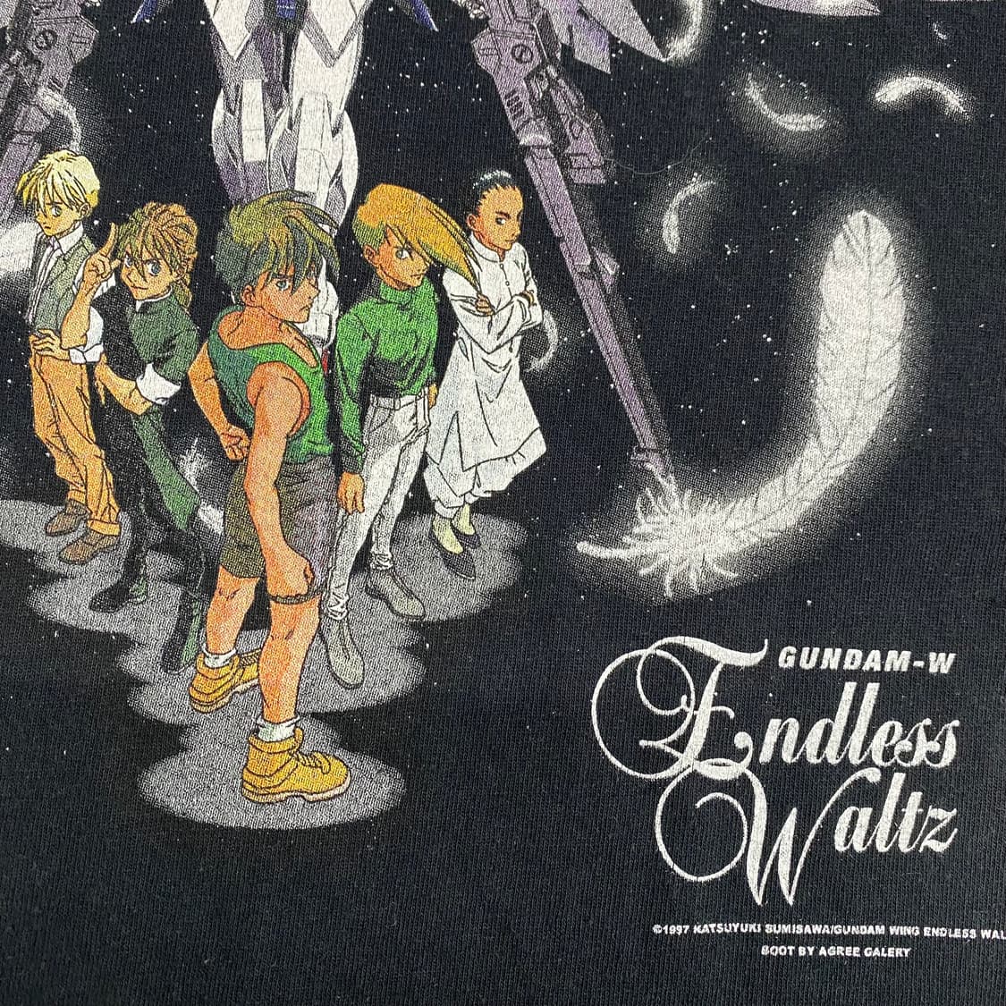 건담 W 부틀렉 애니메이션 티셔츠 상품이미지6