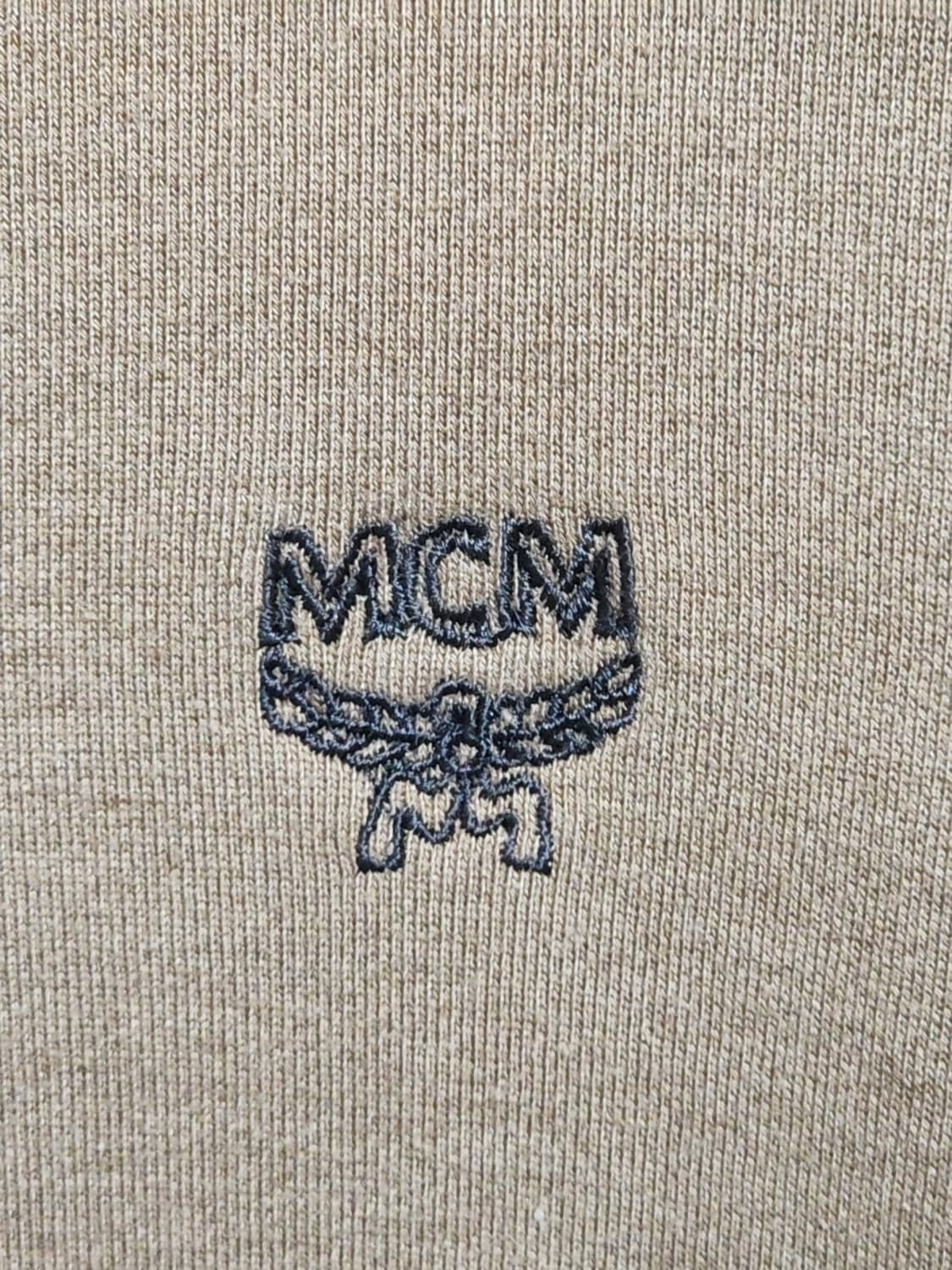 (M) 엠씨엠 맨투맨 브라운 MCM 기모 스웨트 티셔츠  상품이미지4