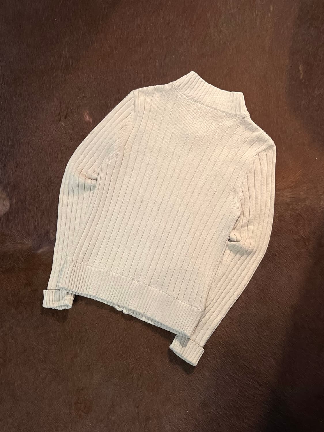 CARNOT 꽈배기 니트 집업 상품이미지4