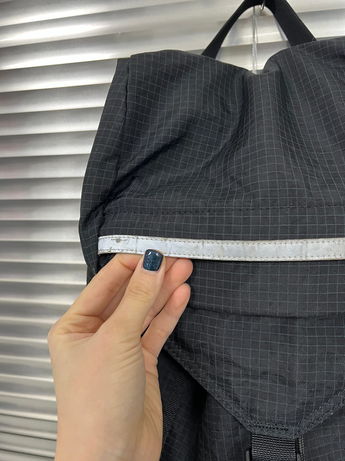 PORTER-RIPSTOP BACKPACK/RUCKSACK(Black) 상품이미지4