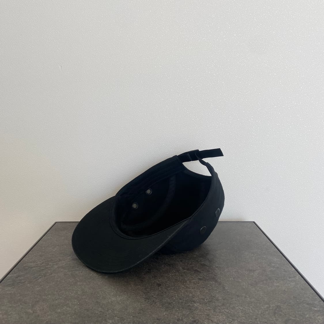 슈프림 밀리터리 워시드 블랙 박스로고 캠프캡 모자 상품이미지6