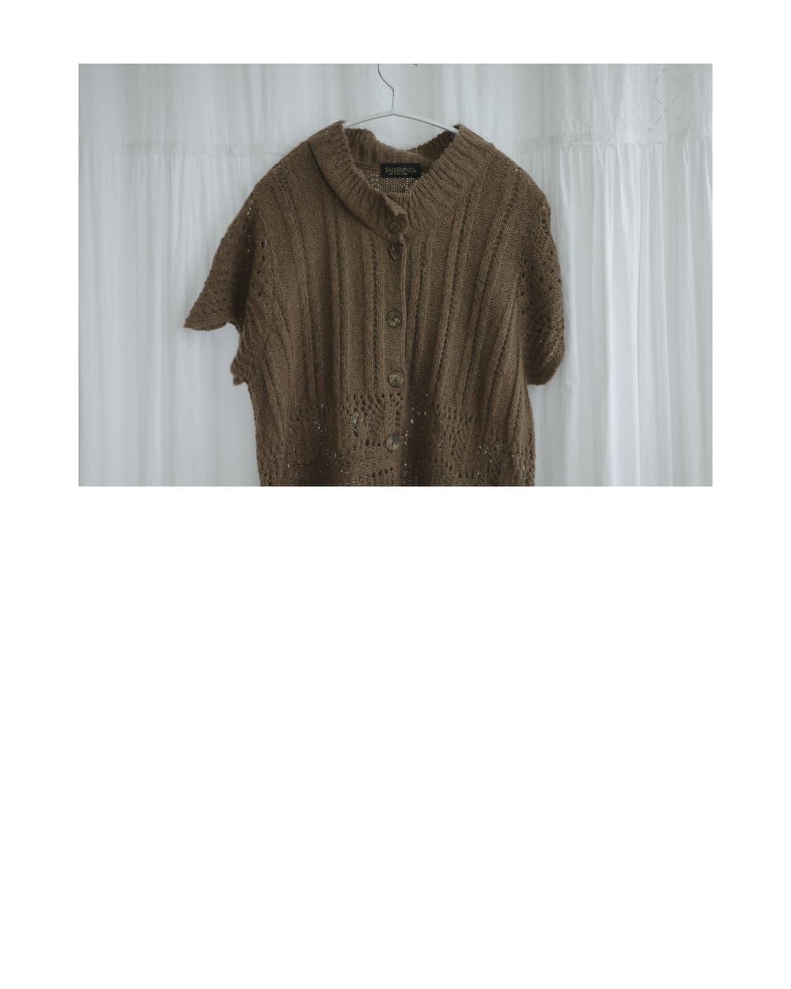 Vintage brown knit 상품이미지3