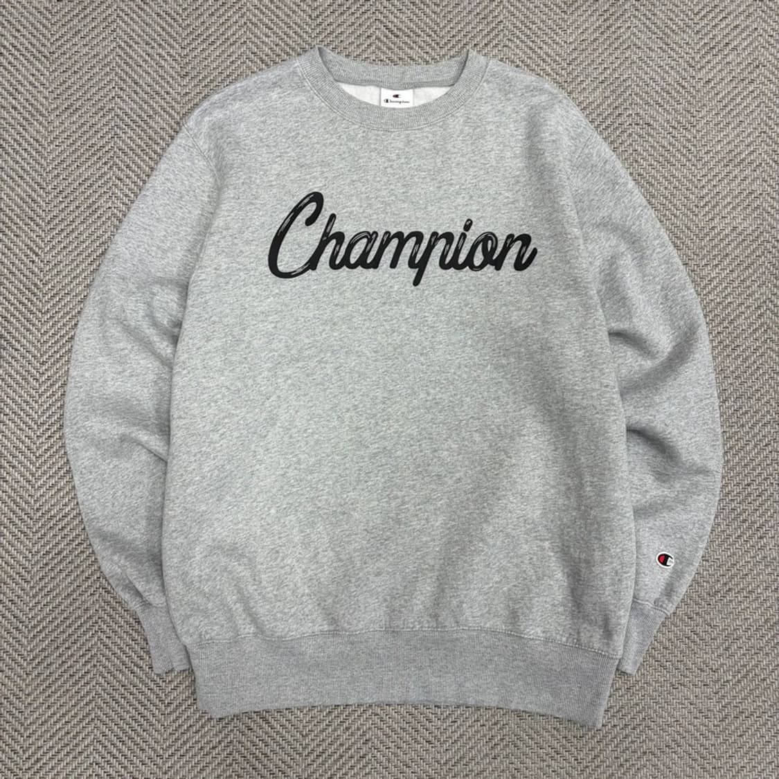 챔피온 베이직 프린팅 맨투맨 v1333 상품이미지1