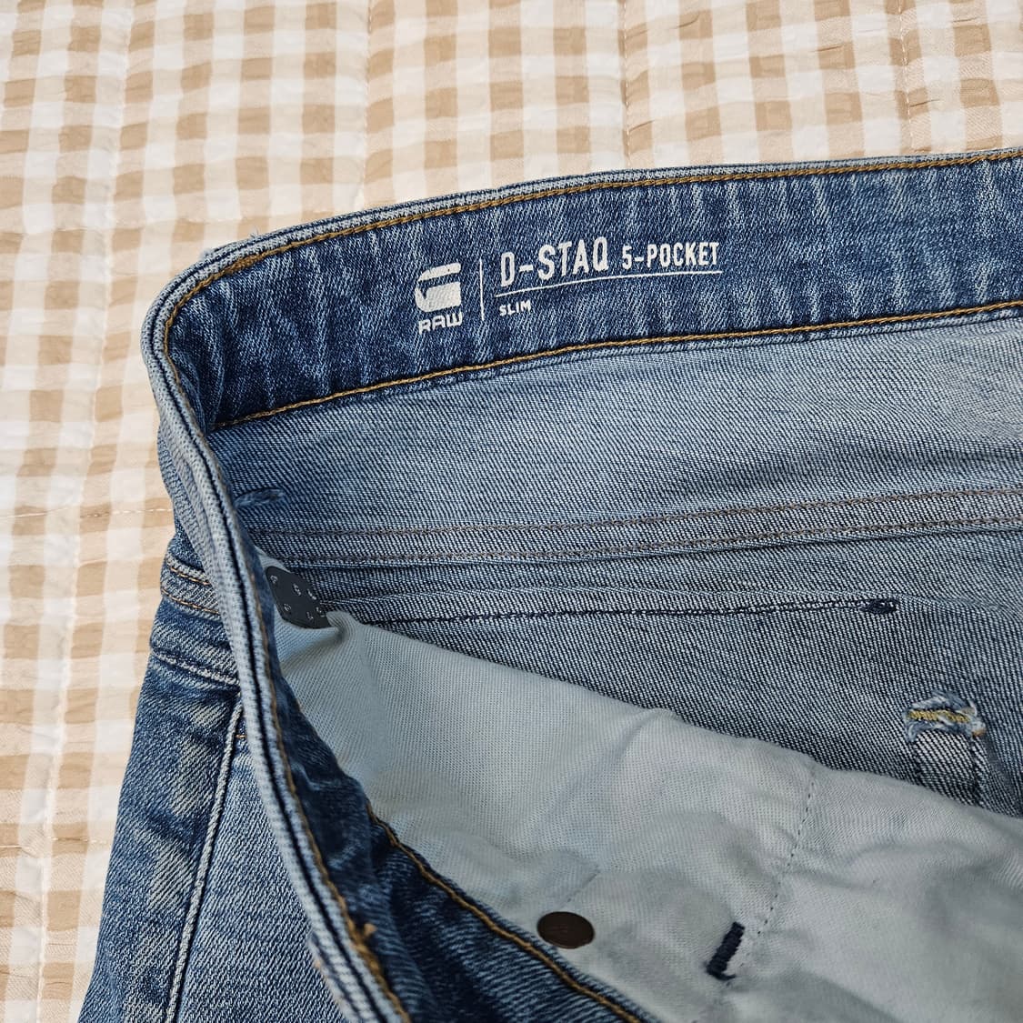 지스타로우 슬림핏 청바지 남자33 상품이미지2