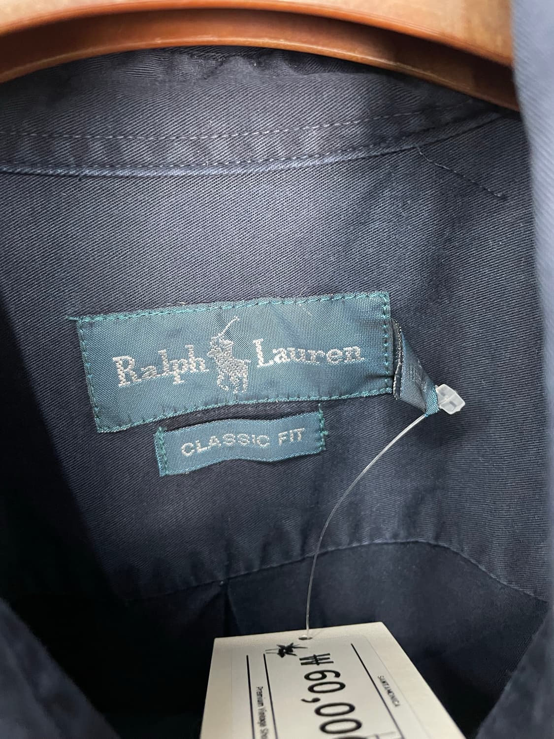 폴로 랄프로렌 네이비 원포켓 셔츠 H1681 상품이미지5