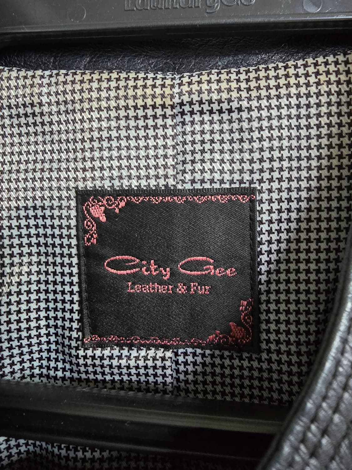 City Gee 블랙 양가죽 라이더 자켓 (1764) 상품이미지3