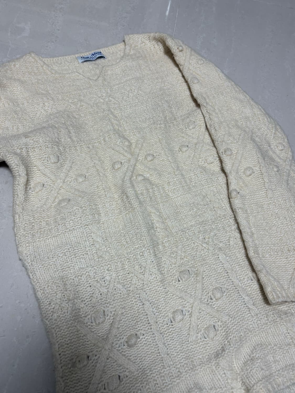 온무드 홀리데이 니트 드레스 상품이미지6