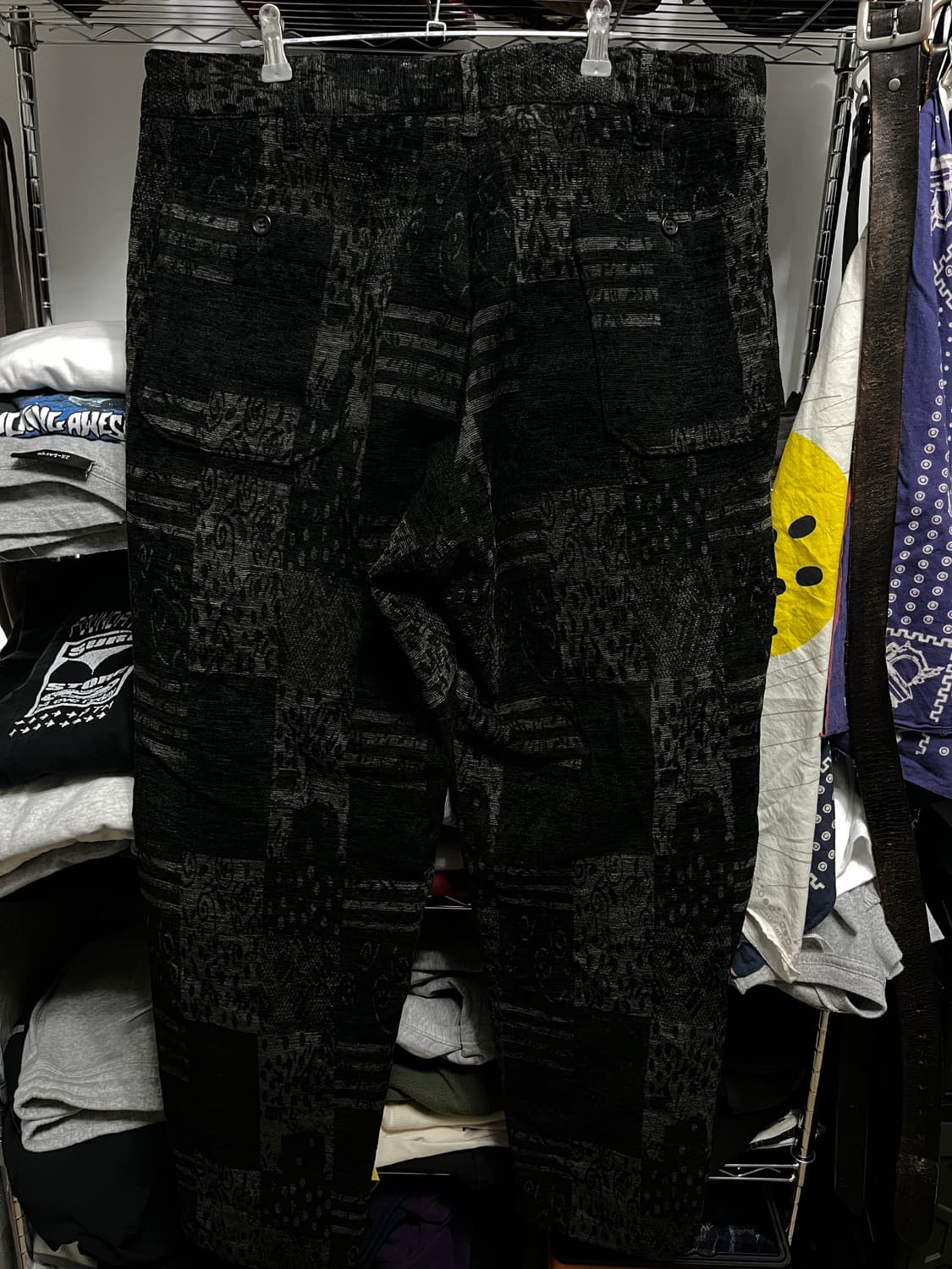 엔가 패턴 팬츠 상품이미지2