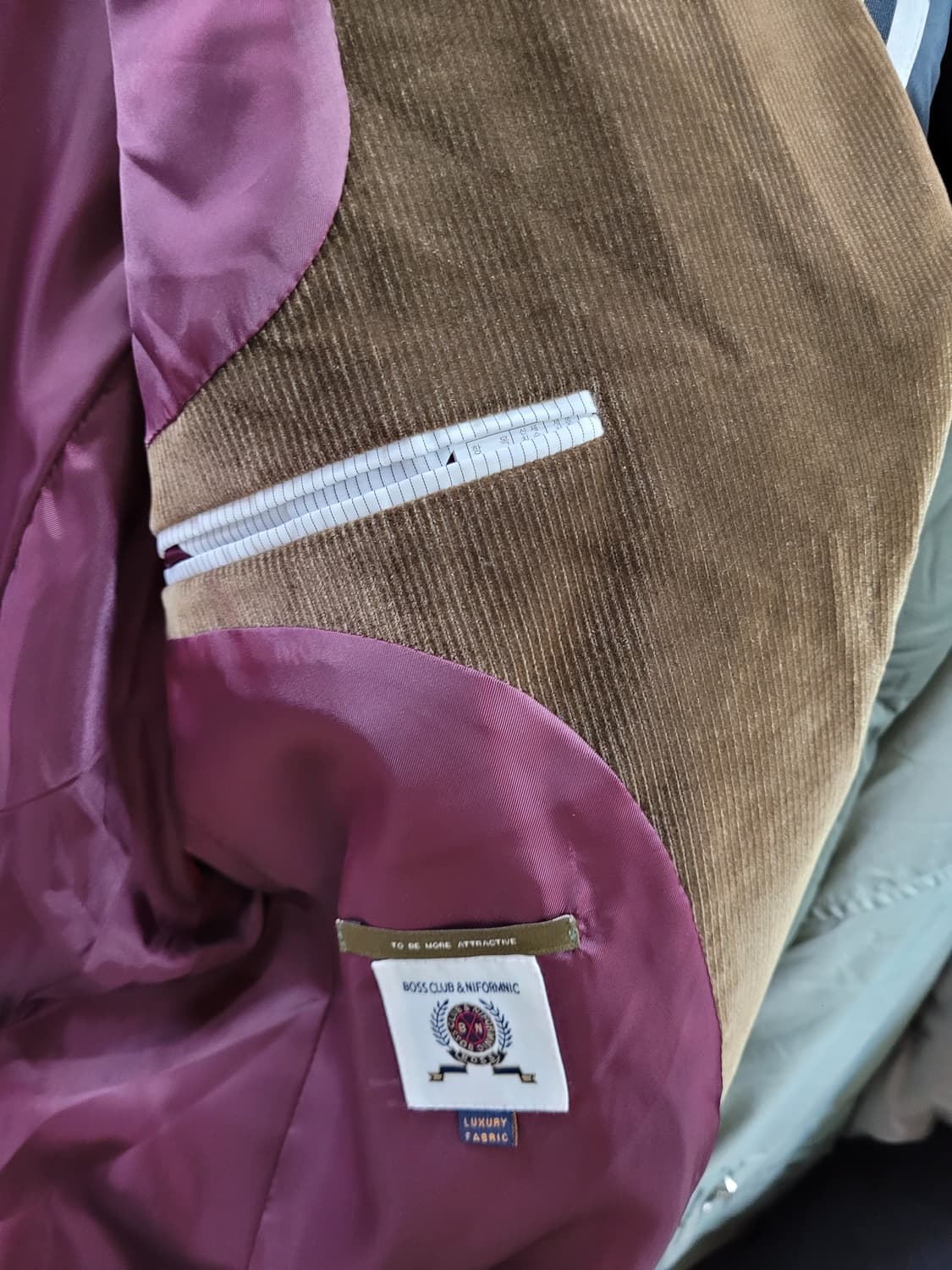 BOSS 보스 골덴 코듀로이 자켓 블레이저 상품이미지4