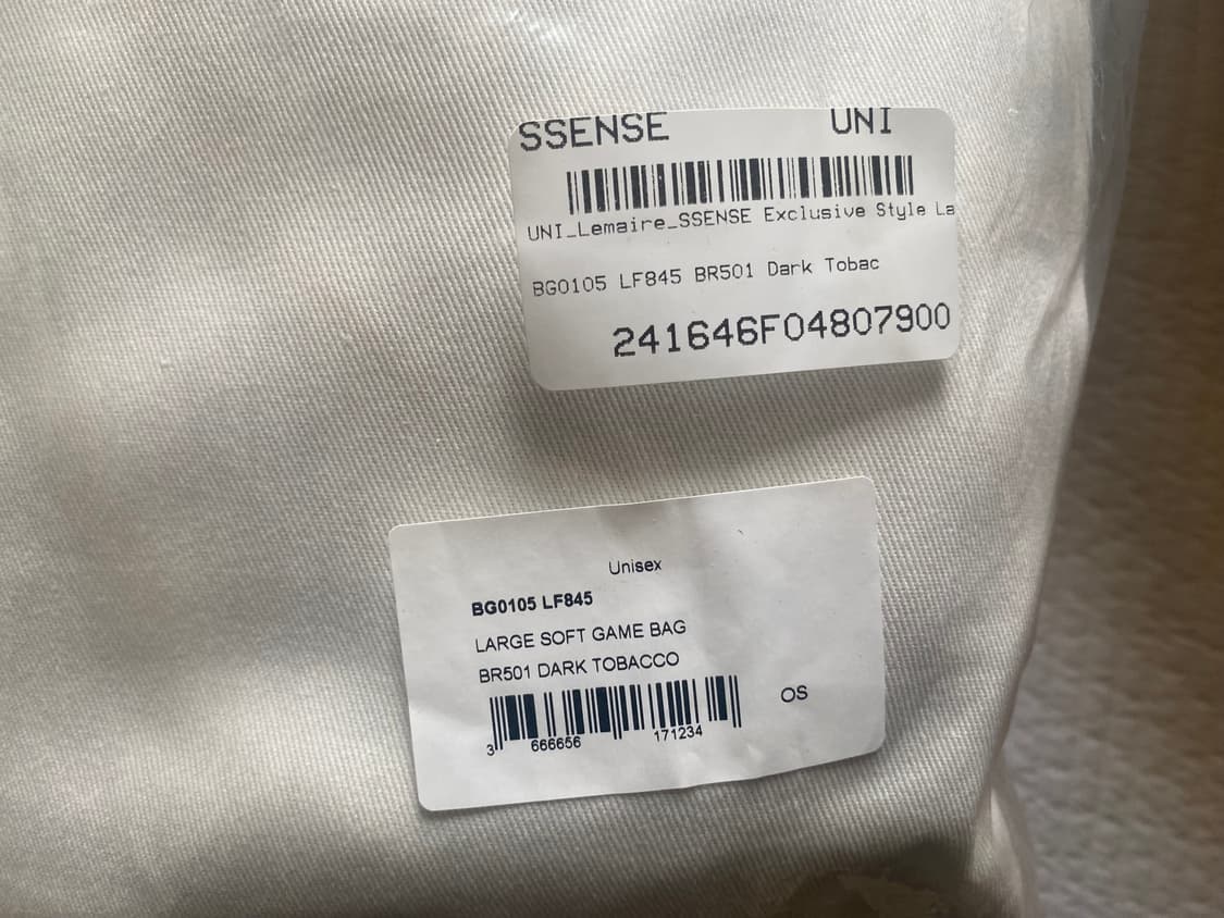 [새상품] 르메르 게임백 라지 다크 토바코 , 다크토바코 상품이미지3