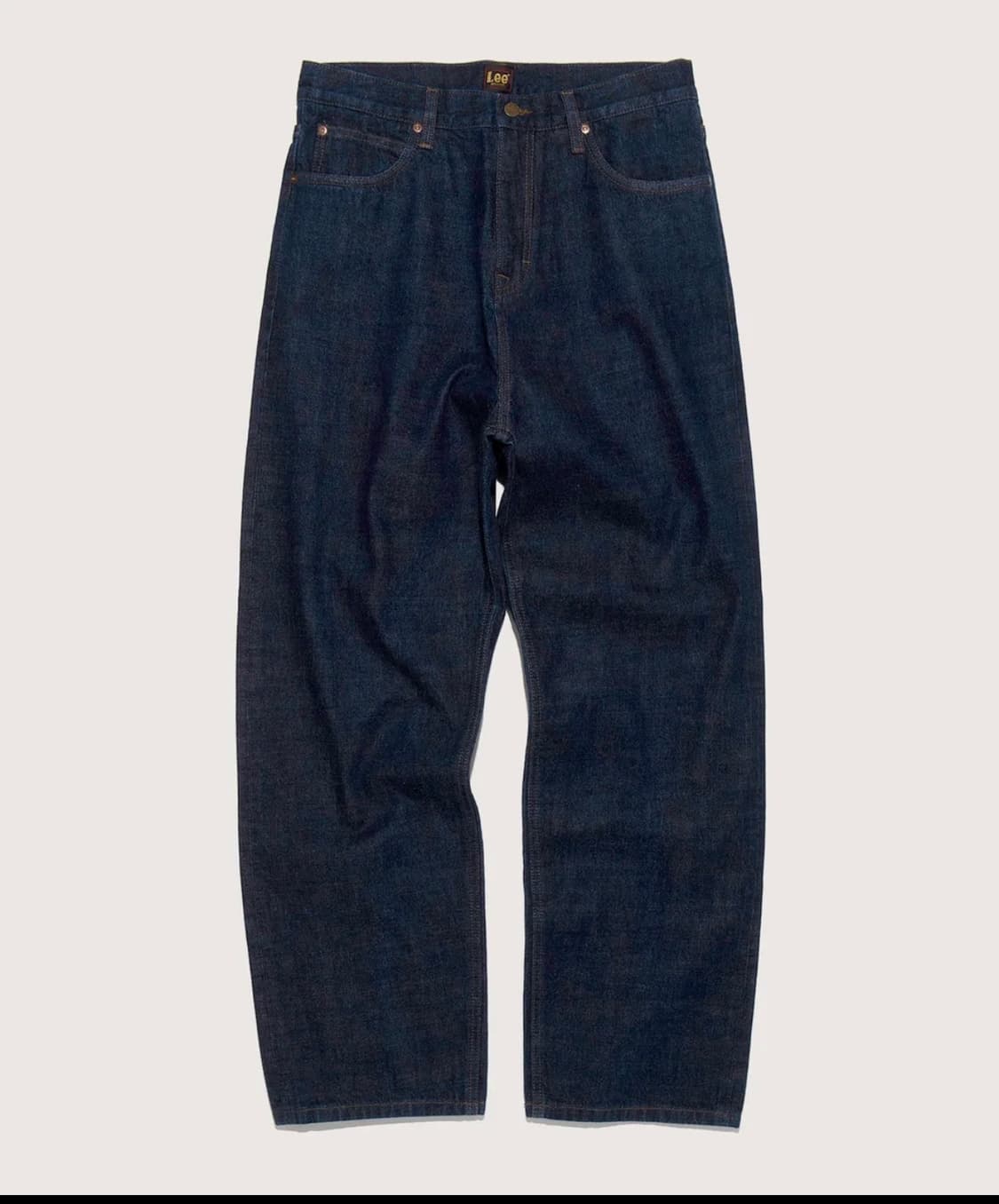 리 릴랙스드핏 셀비지 데님 팬츠 인디고 로우 상품이미지1