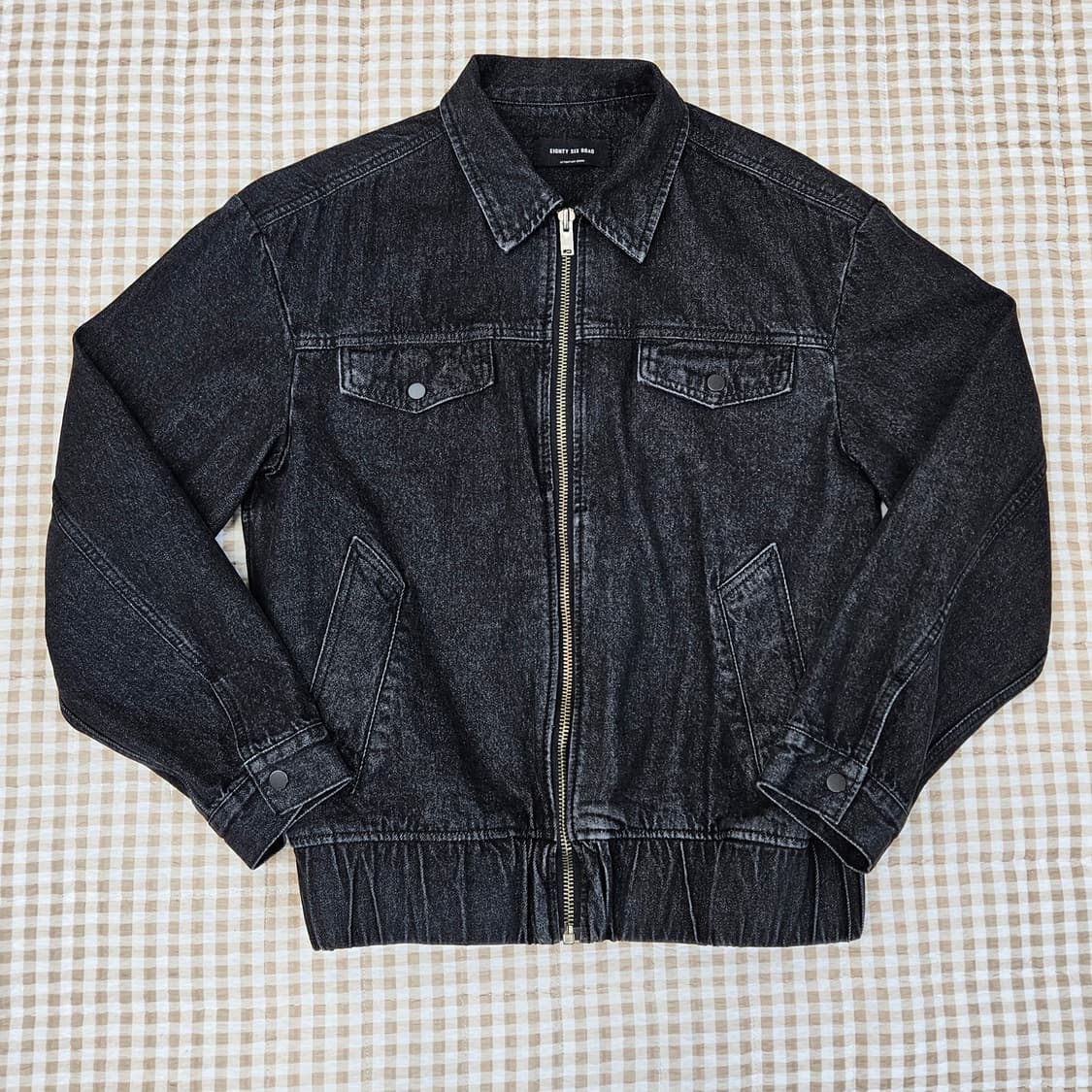 86로드 데님 청자켓 남자100 상품이미지3