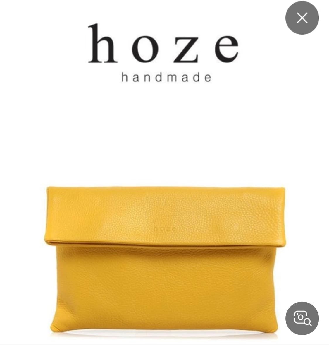 hoze 호제 블랙 클러치백 상품이미지1