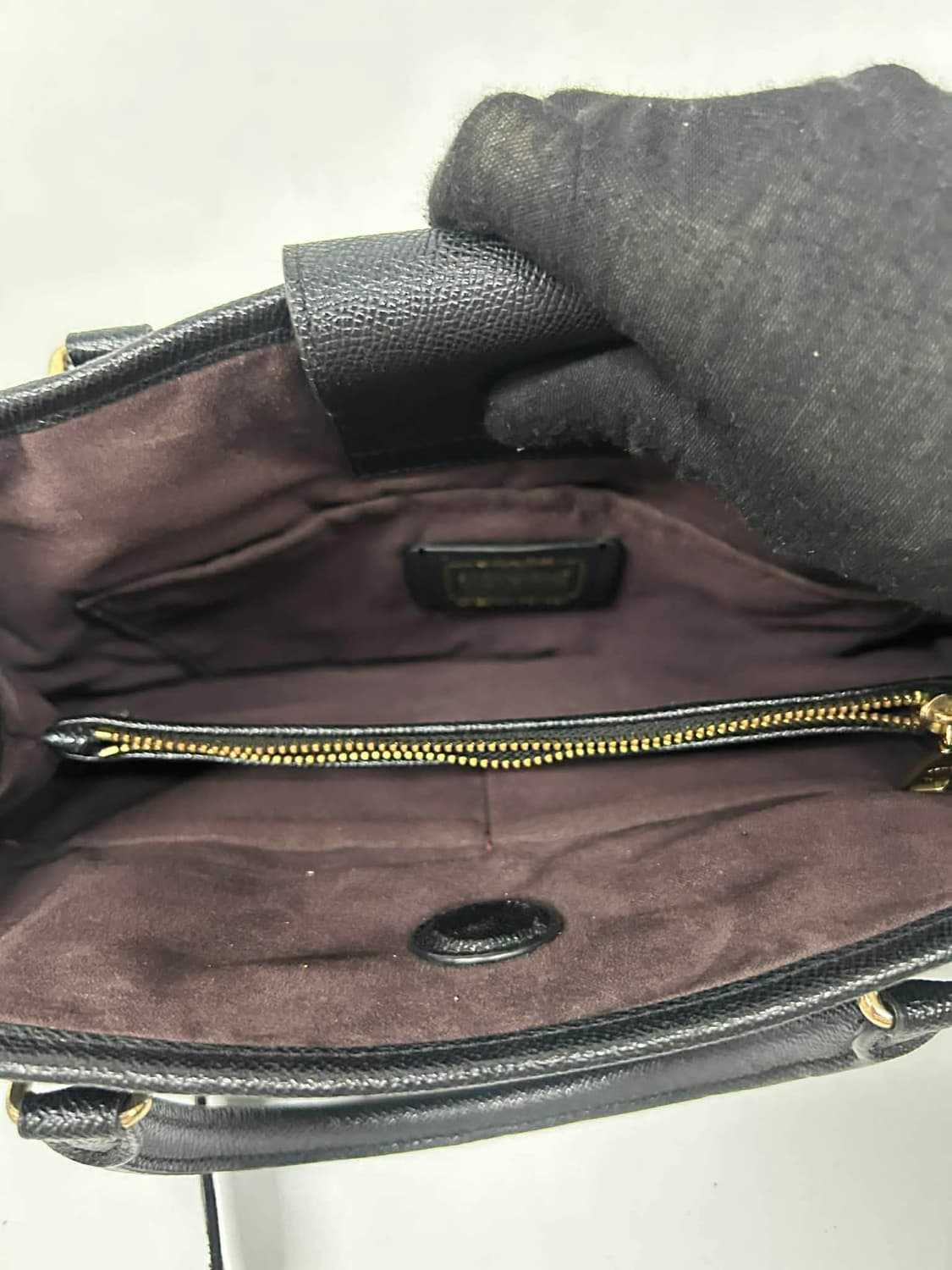 코치 레더 2웨이 핸드백 토트백 상품이미지6