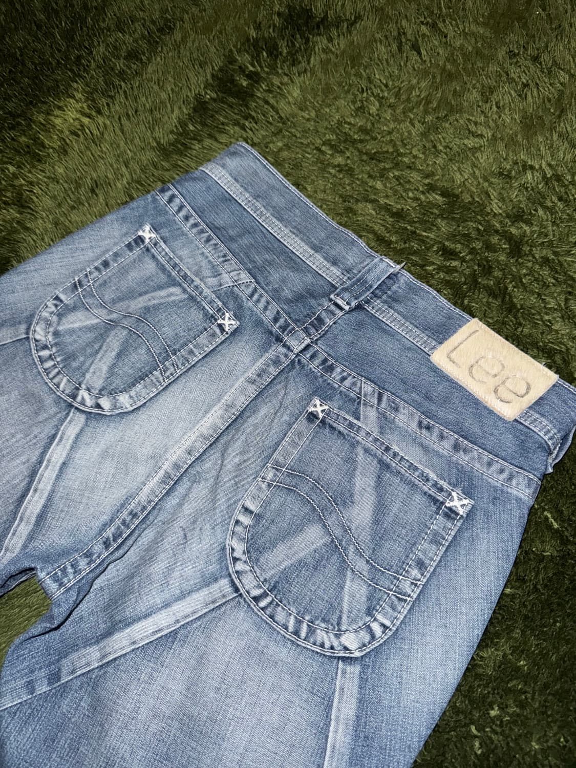 [S] 유나이티드 애로우즈 X LEE 리 재팬 데님 팬츠 인디고 상품이미지8