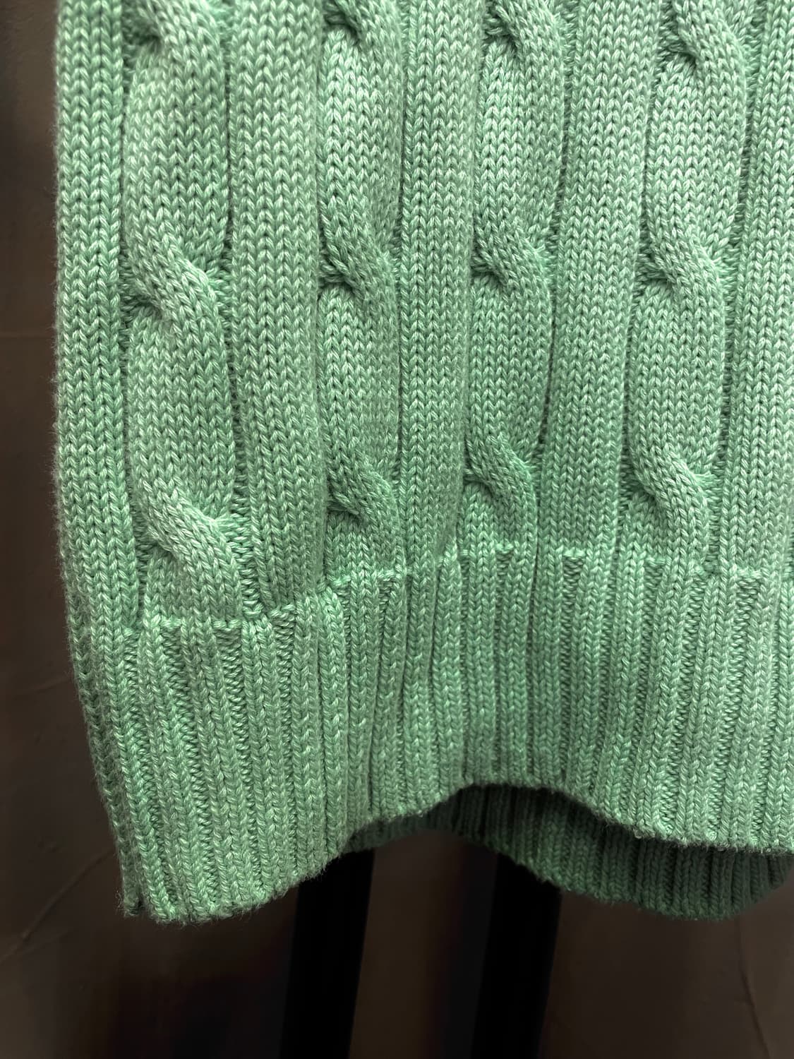 폴로 꽈배기 반팔 니트 55 상품이미지3