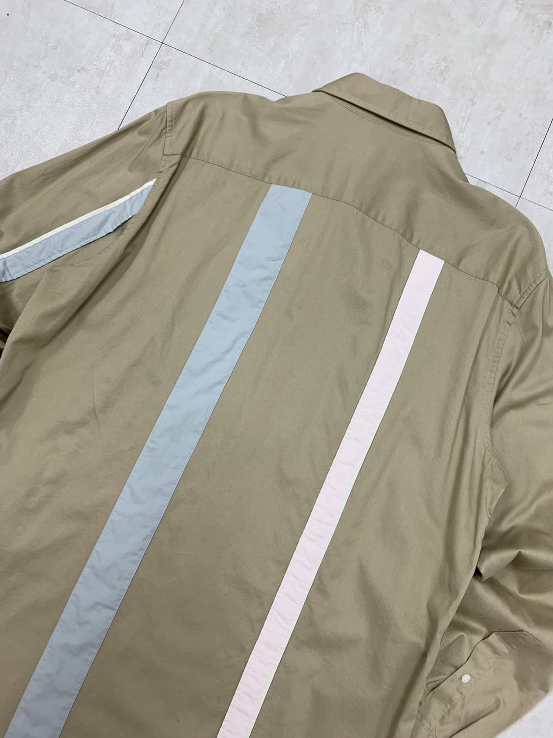 Dkny 스트라이프 패치 디테일 셔츠 #669 상품이미지9