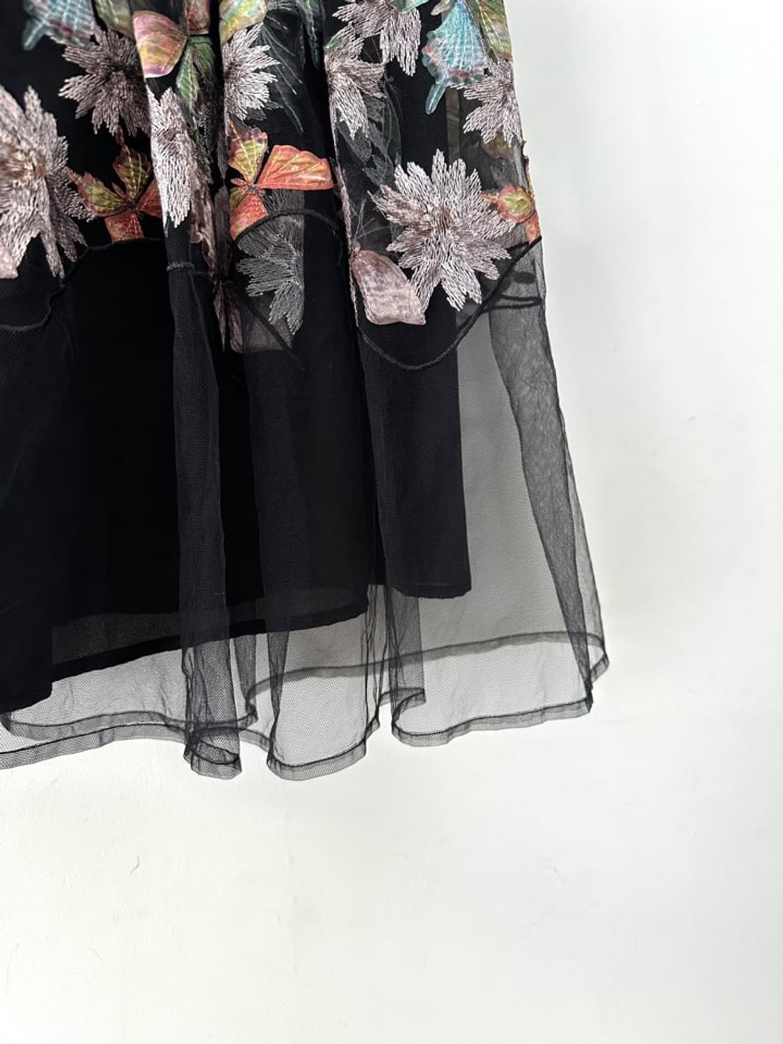 Organza flower & butterfly skirt  상품이미지4