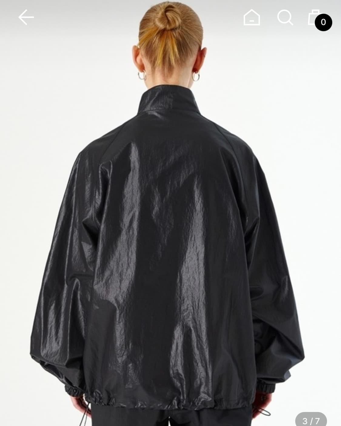 다이애그널 나일론포켓 자켓 상품이미지2