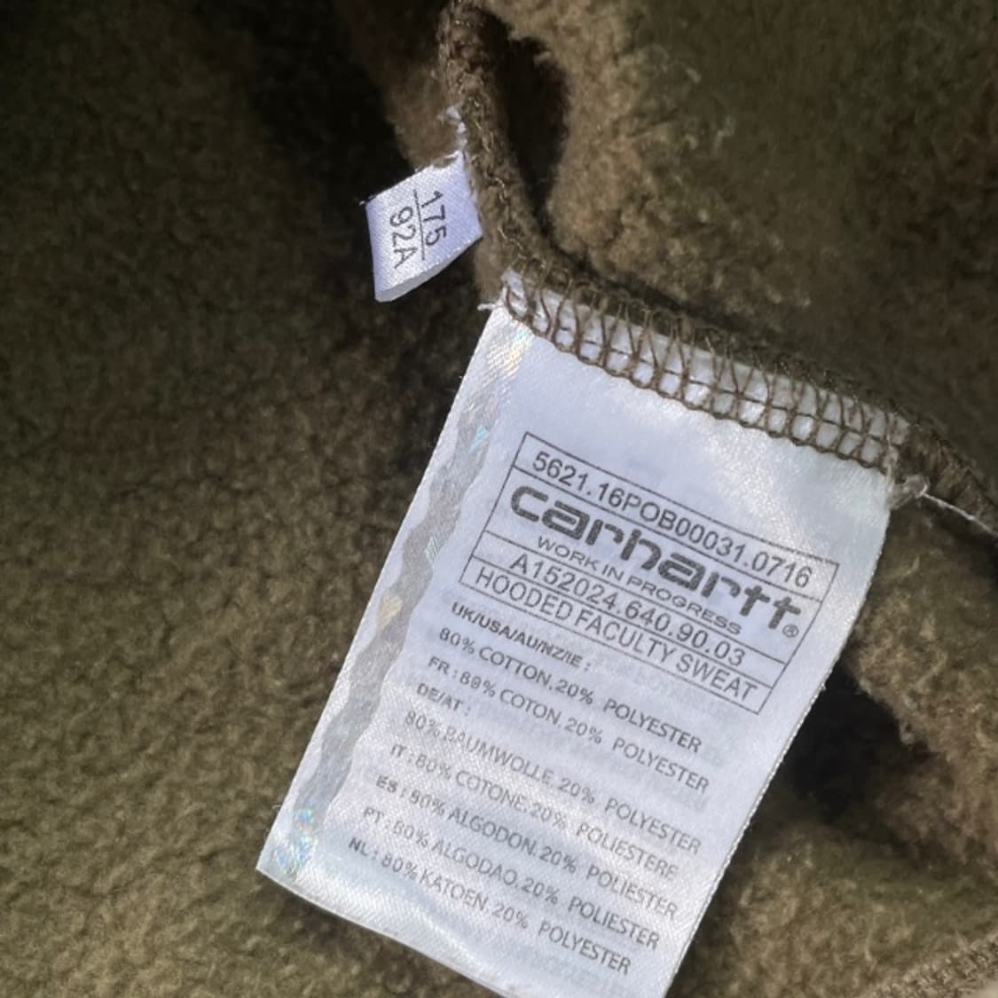 95 칼하트 카모 후드티  상품이미지4