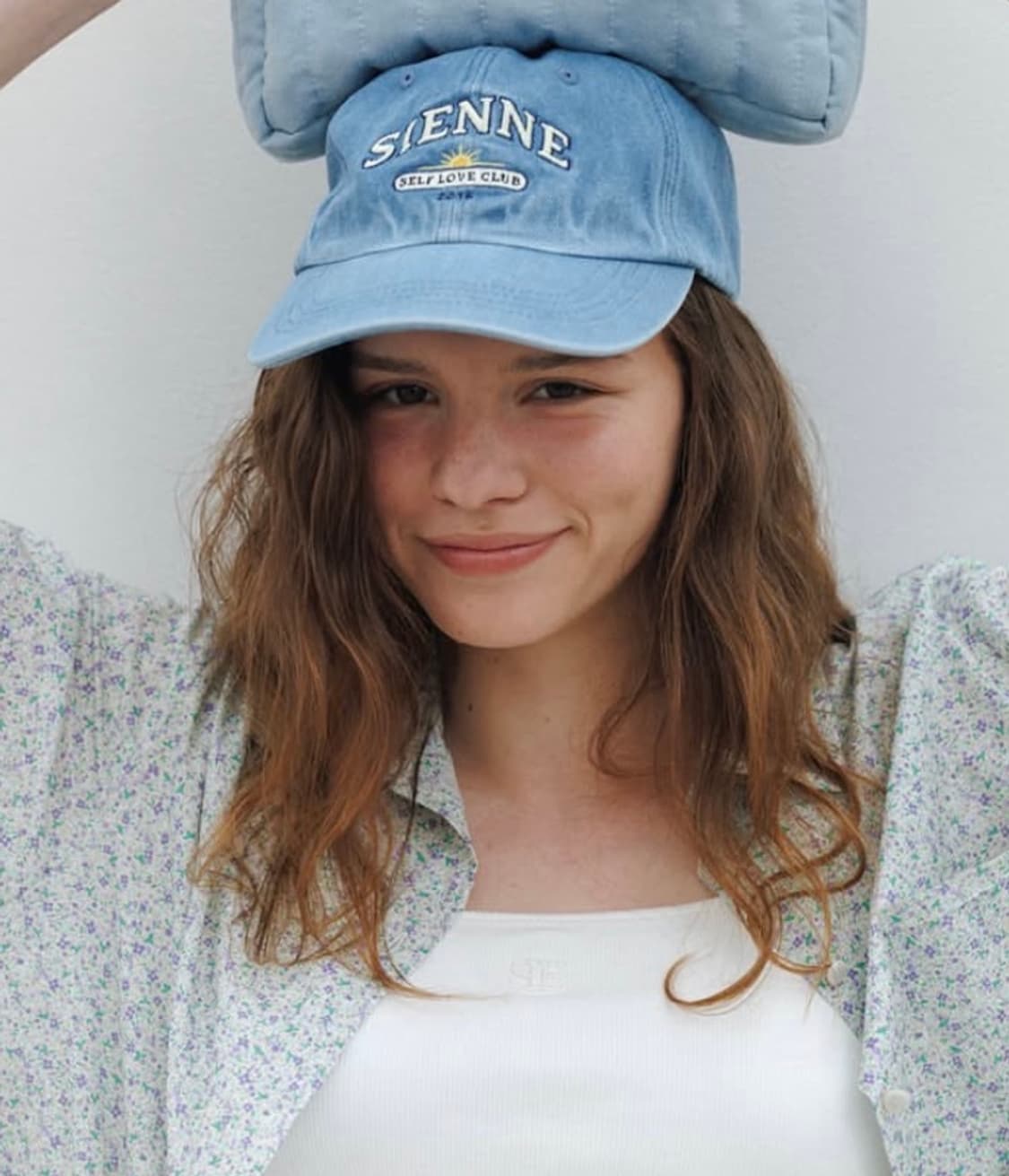 시엔느 데님 볼캡 모자 상품이미지1