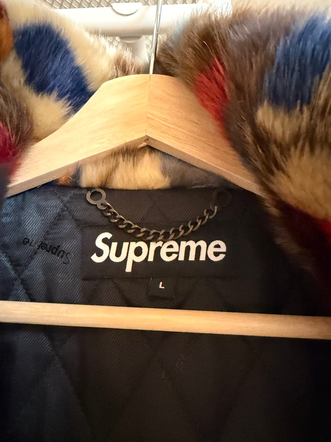 슈프림 포우 퍼 봄버 멀티컬러 상품이미지5