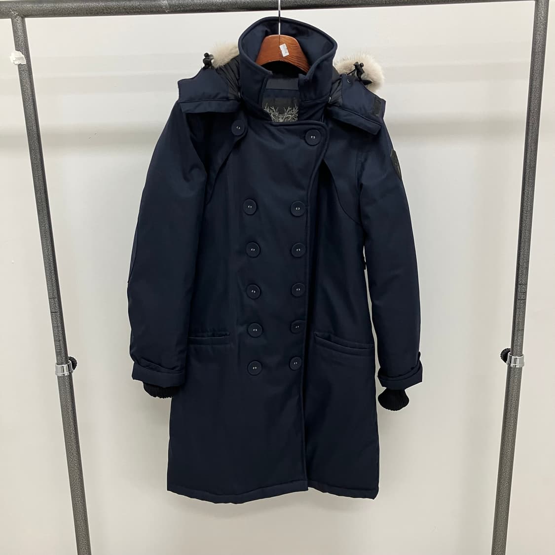 노비스 튤라 네이비 롱패딩 S 상품이미지1