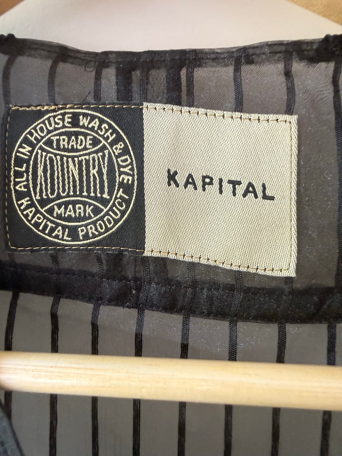  캐피탈 시어 스트라이프 그레이트 컨트리 베이스볼 셔츠 상품이미지5