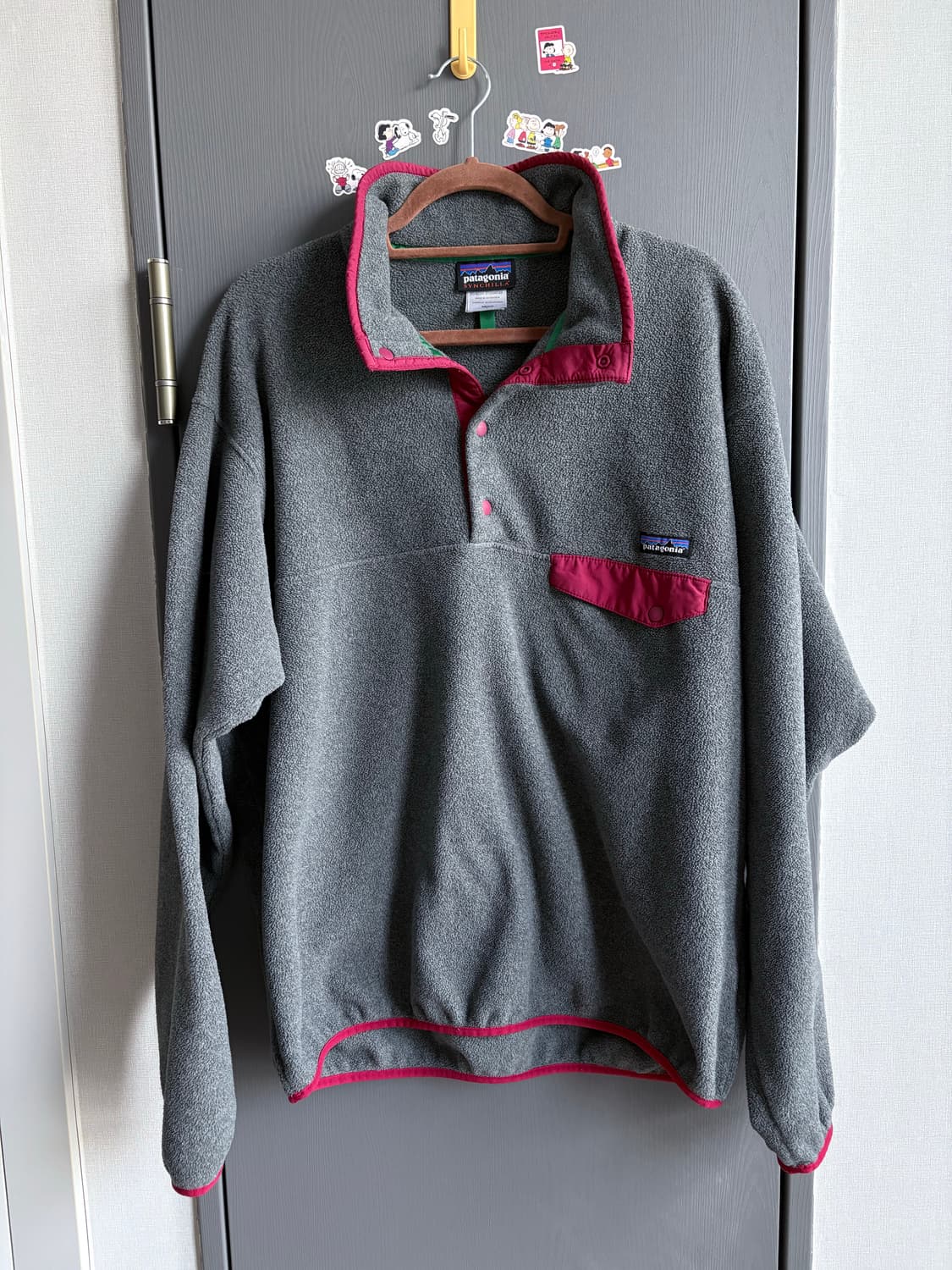 (L) 파타고니아 신칠라 그레이 (니켈) / 레드 상품이미지1