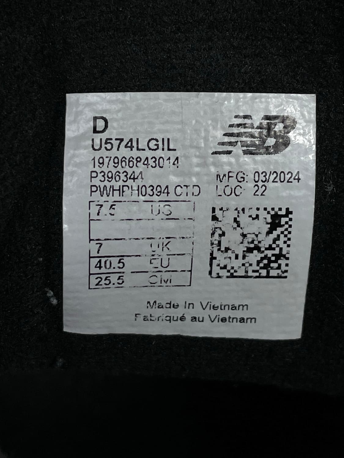 [255] 뉴발란스 X 스톤아일랜드 574 레거시 스니커즈 상품이미지10