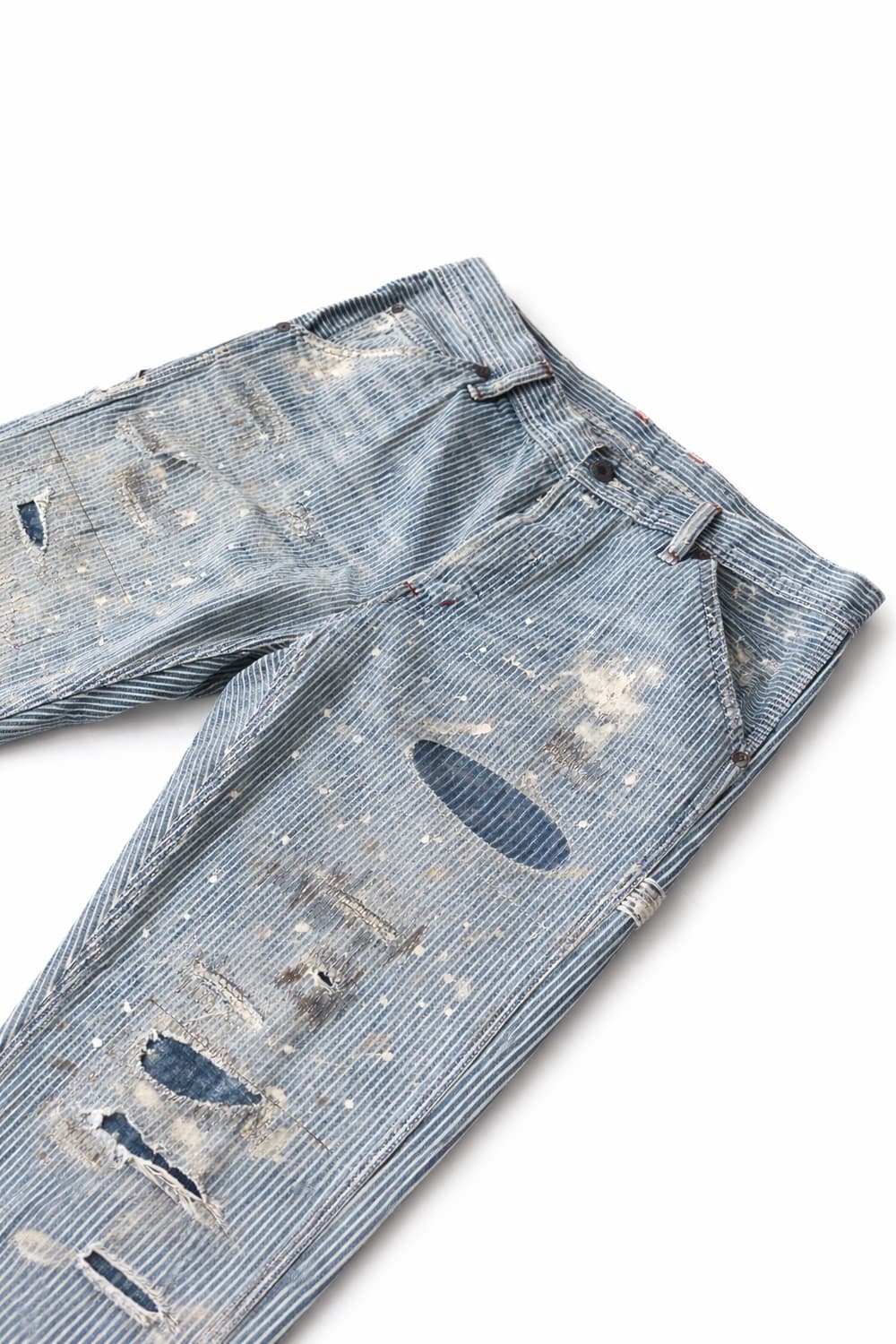 폴로 데님 앤 서플라이 데미지 페인팅 데님 팬츠 상품이미지2