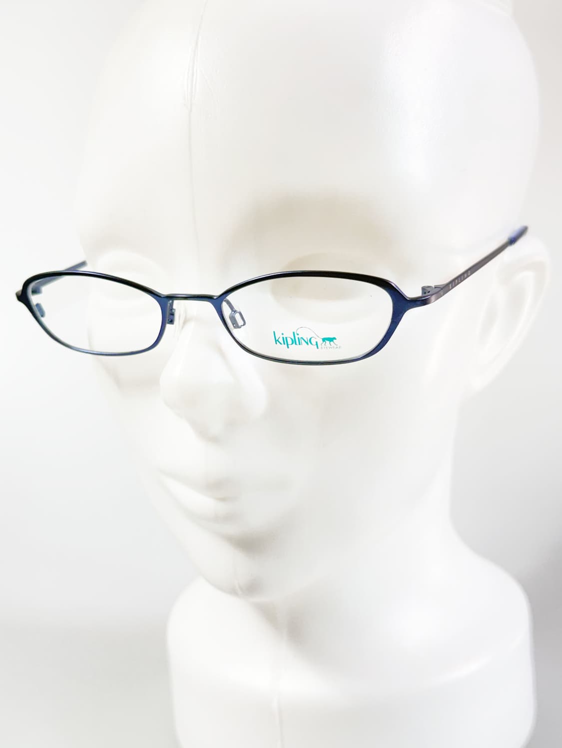 KIPLING 슬림 오벌 딥블루 메탈 프레임 빈티지 안경 상품이미지8