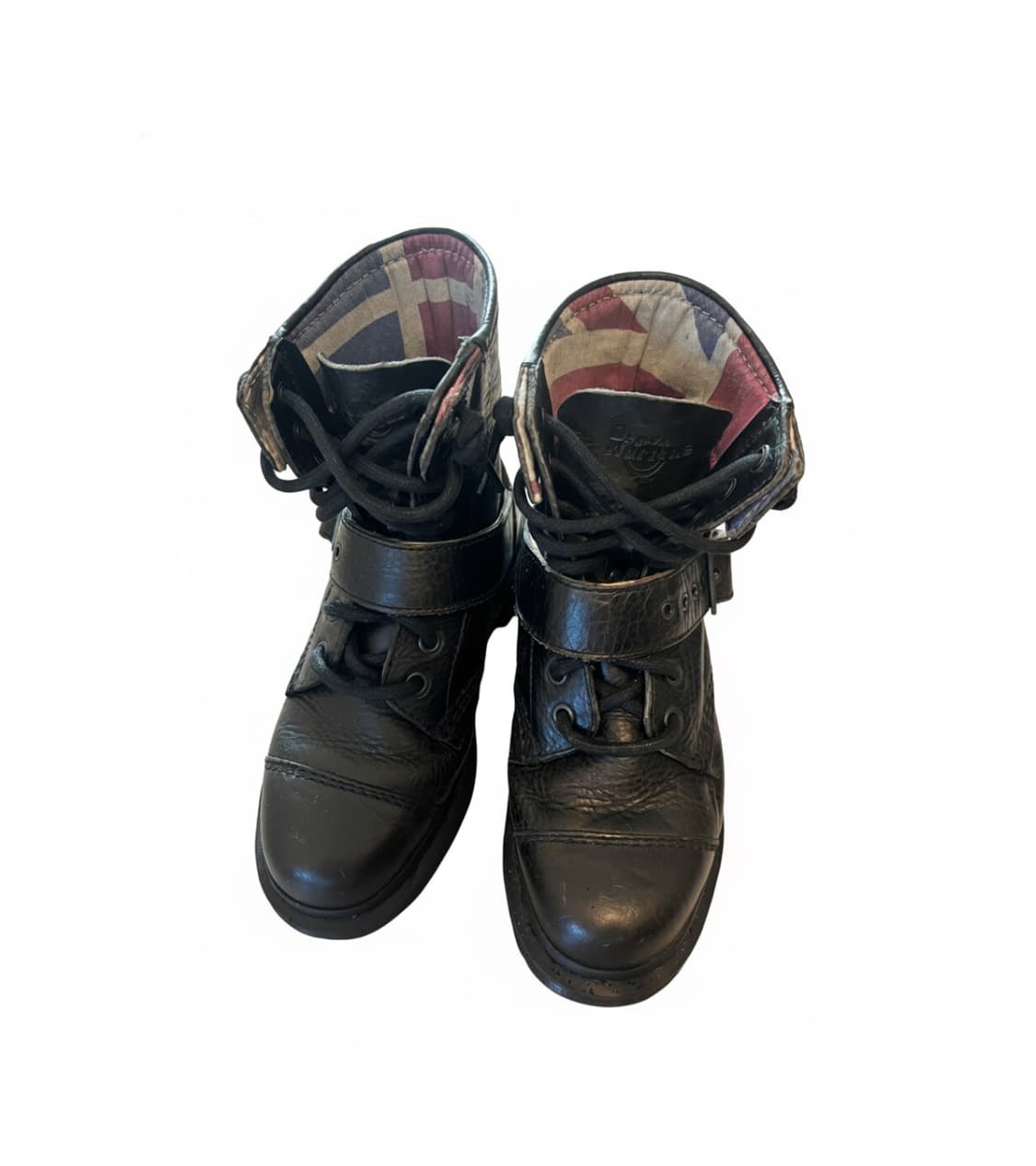 닥터마틴 블랙 레더 버클 부츠 36 상품이미지1