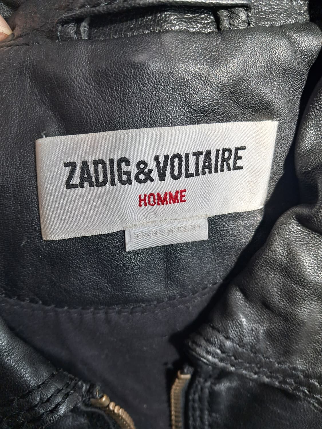 자딕앤볼테르 자죽자켓 상품이미지7