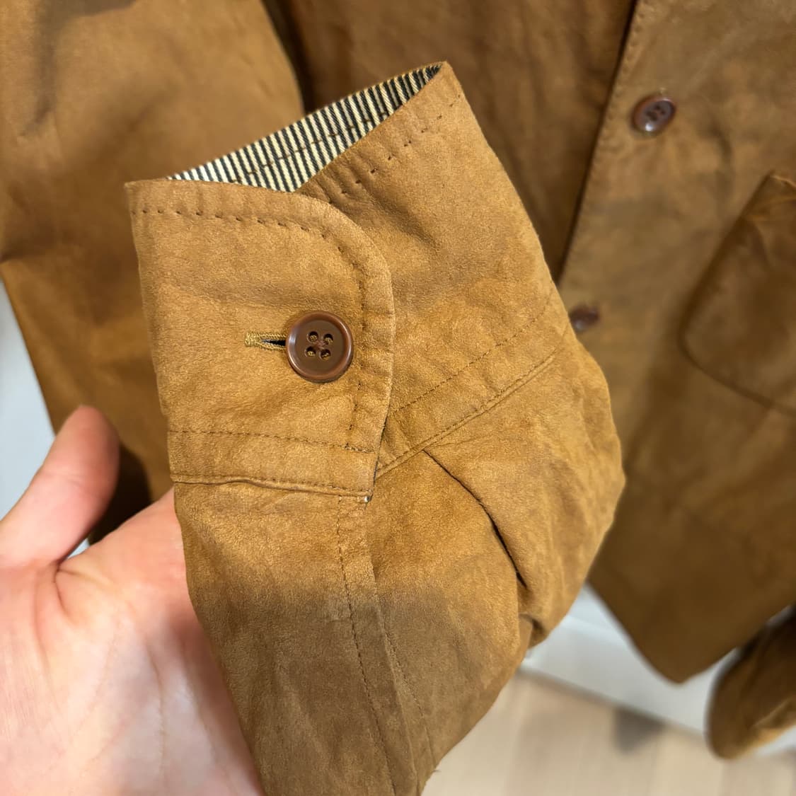 23区 HOMME 스웨이드 셔츠 자켓 상품이미지9