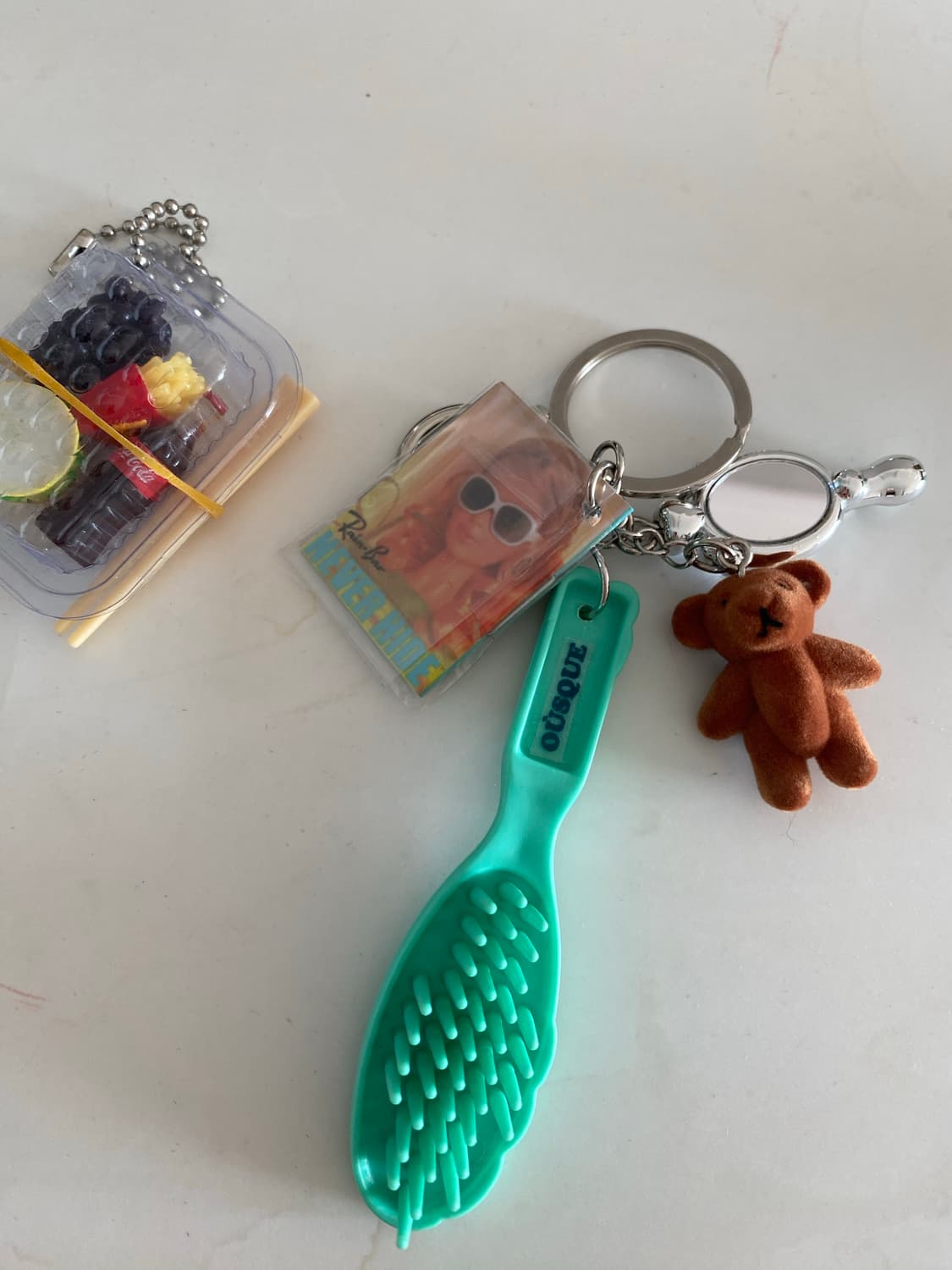 빈티지 바비인형 키링 세트 상품이미지1