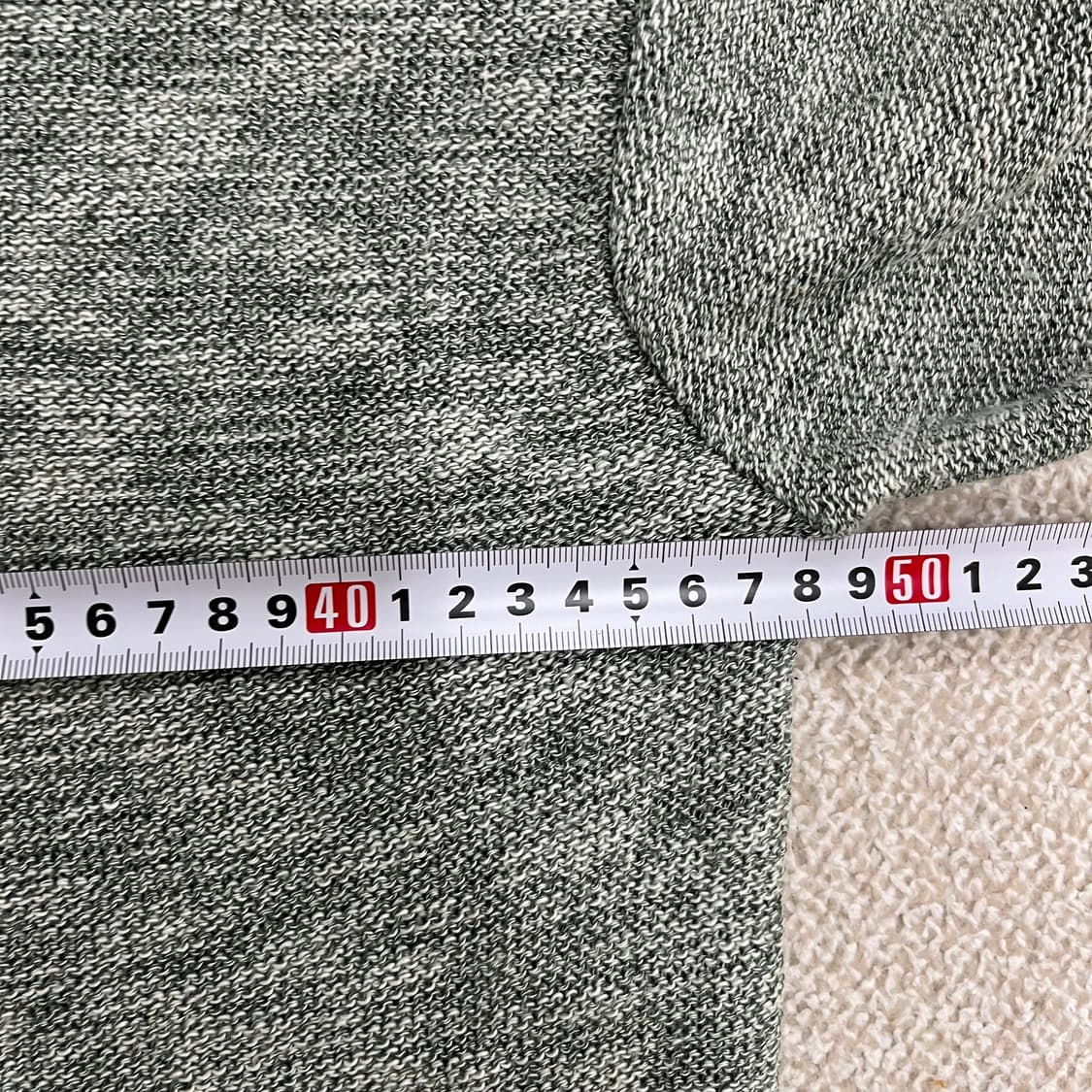 [L] 카이아크만 라운드넥 보카시 니트 스웨터 0106M1 상품이미지8