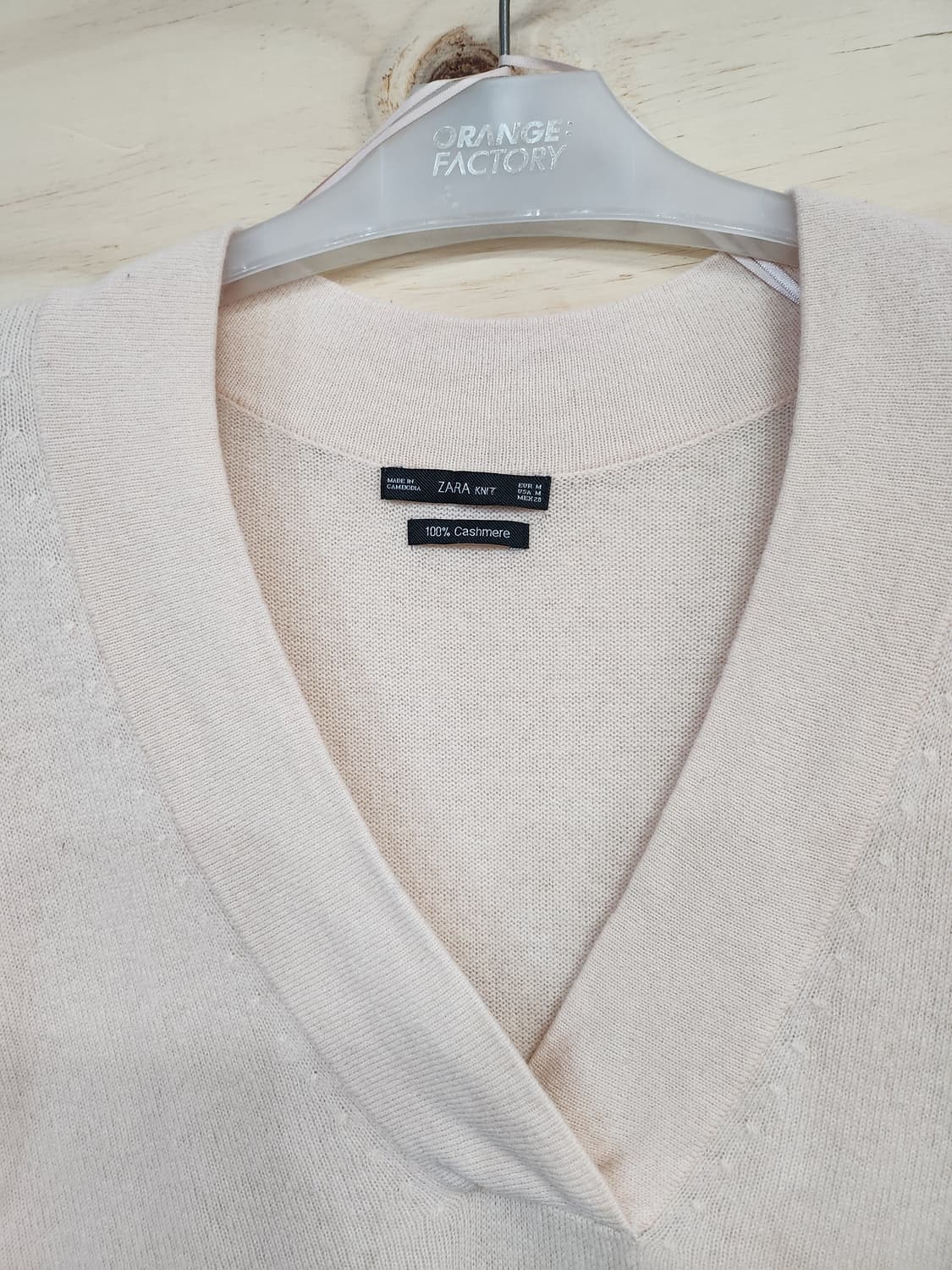 1037) 자라 ZARA 캐시미어100 니트 상품이미지4