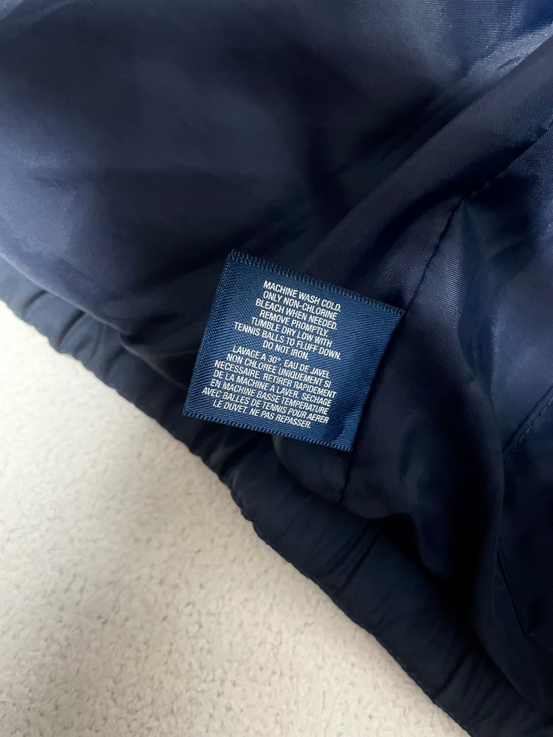 폴로 랄프 로렌 빅포니 네이비 패딩 상품이미지4