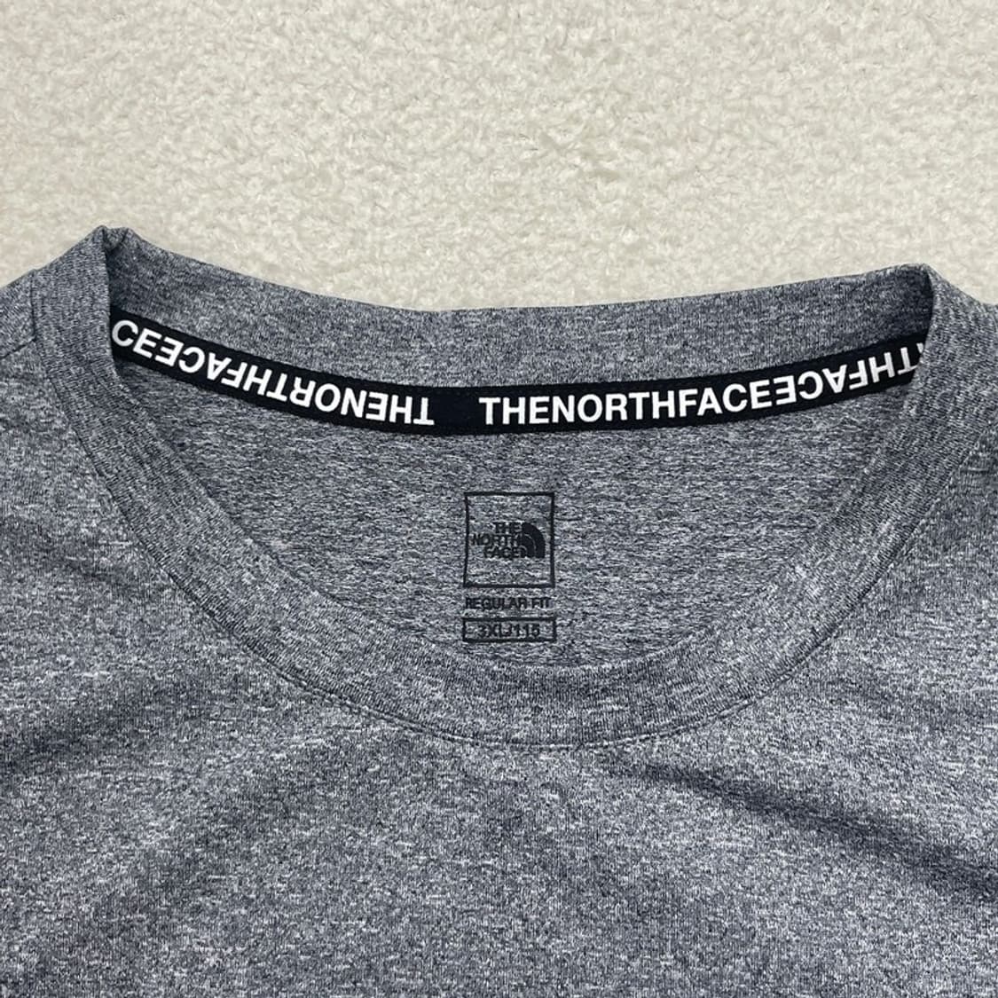 THE NORTH FACE 기능성 반팔티 그레이 3XL(115) 상품이미지3