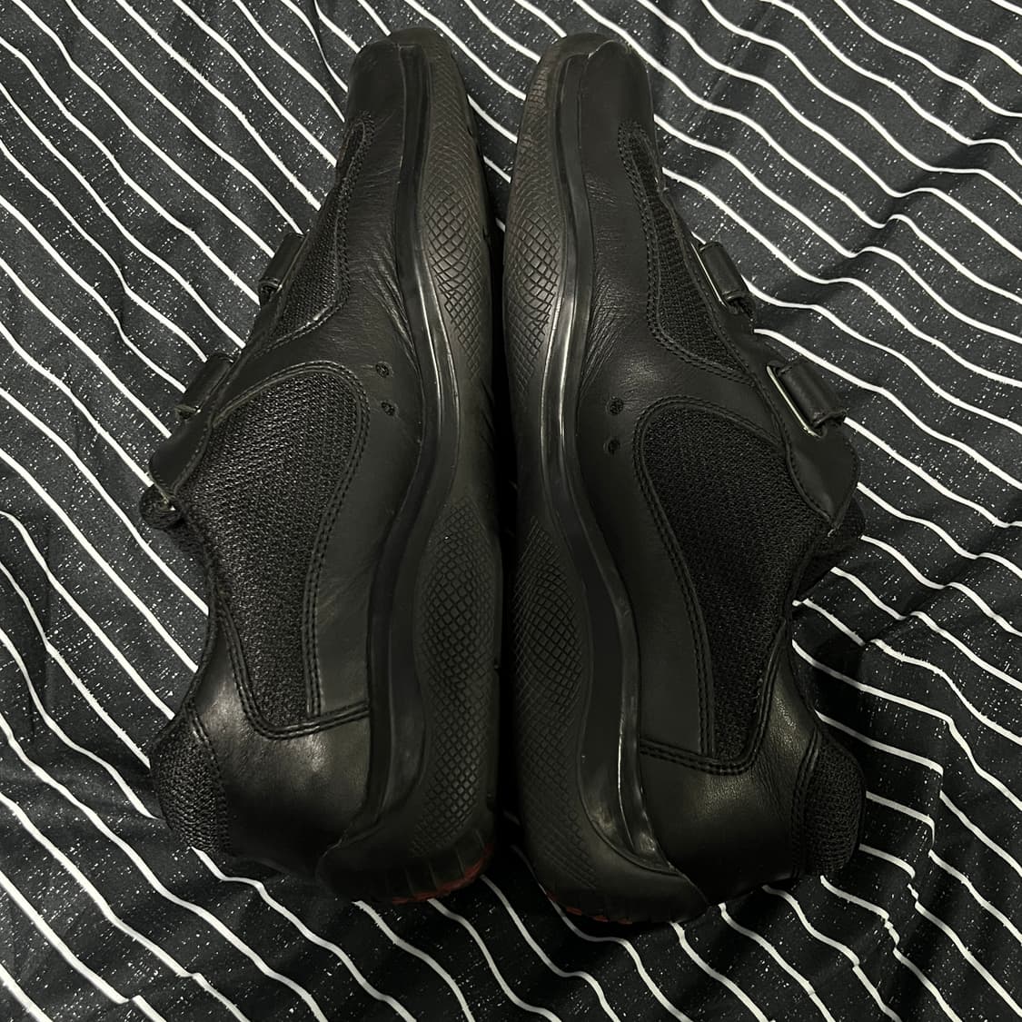 프라다 아메리카컵 블랙무광 벨크로 UK8 270-275 상품이미지4