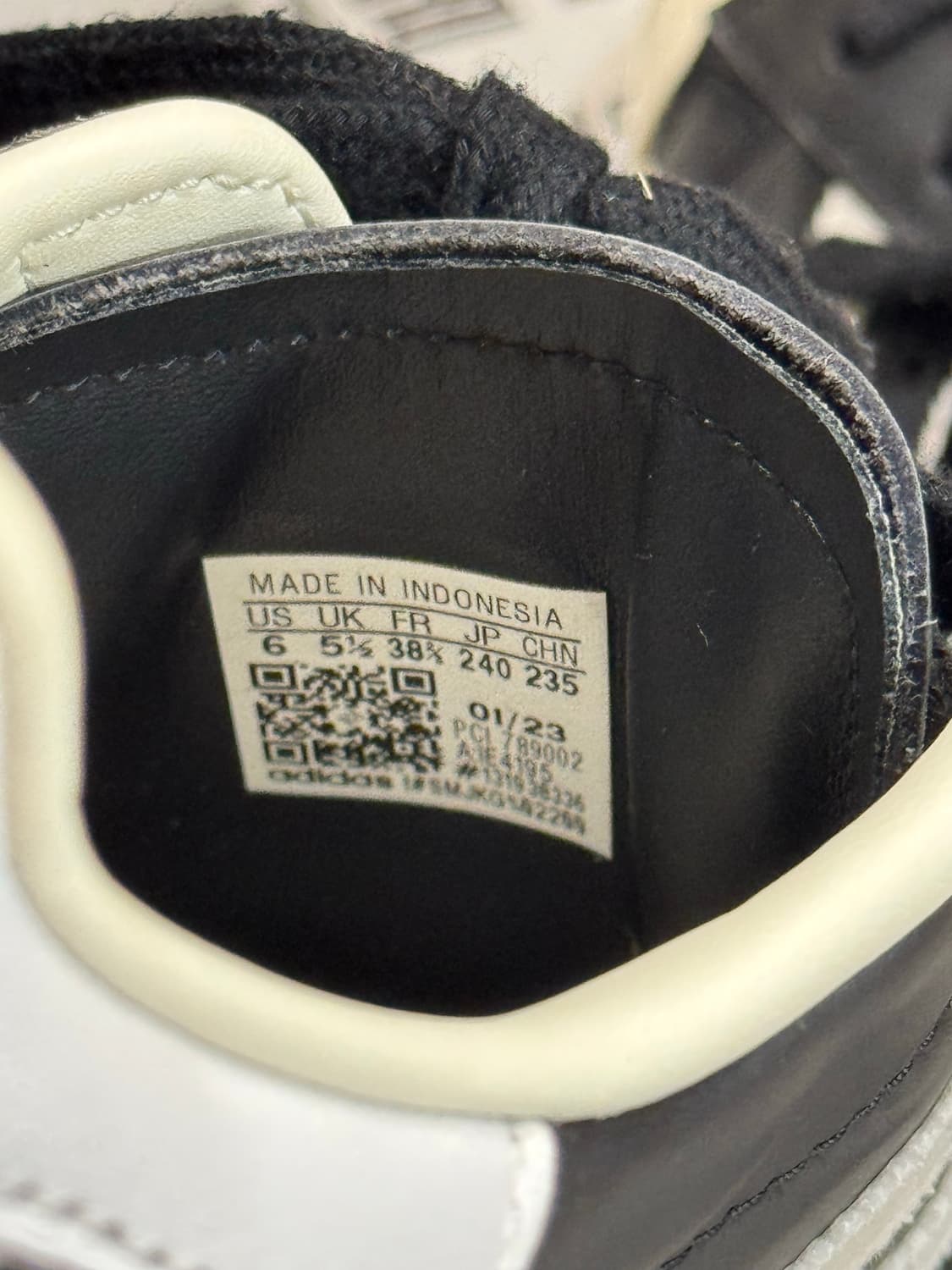 (240)아디다스 슈퍼스타 82 블랙&화이트 상품이미지6