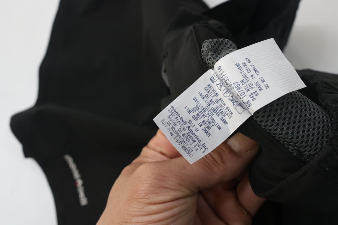 mont-bell 몽벨 블랙 랩 스커트 쇼츠 반바지 (L) 상품이미지10