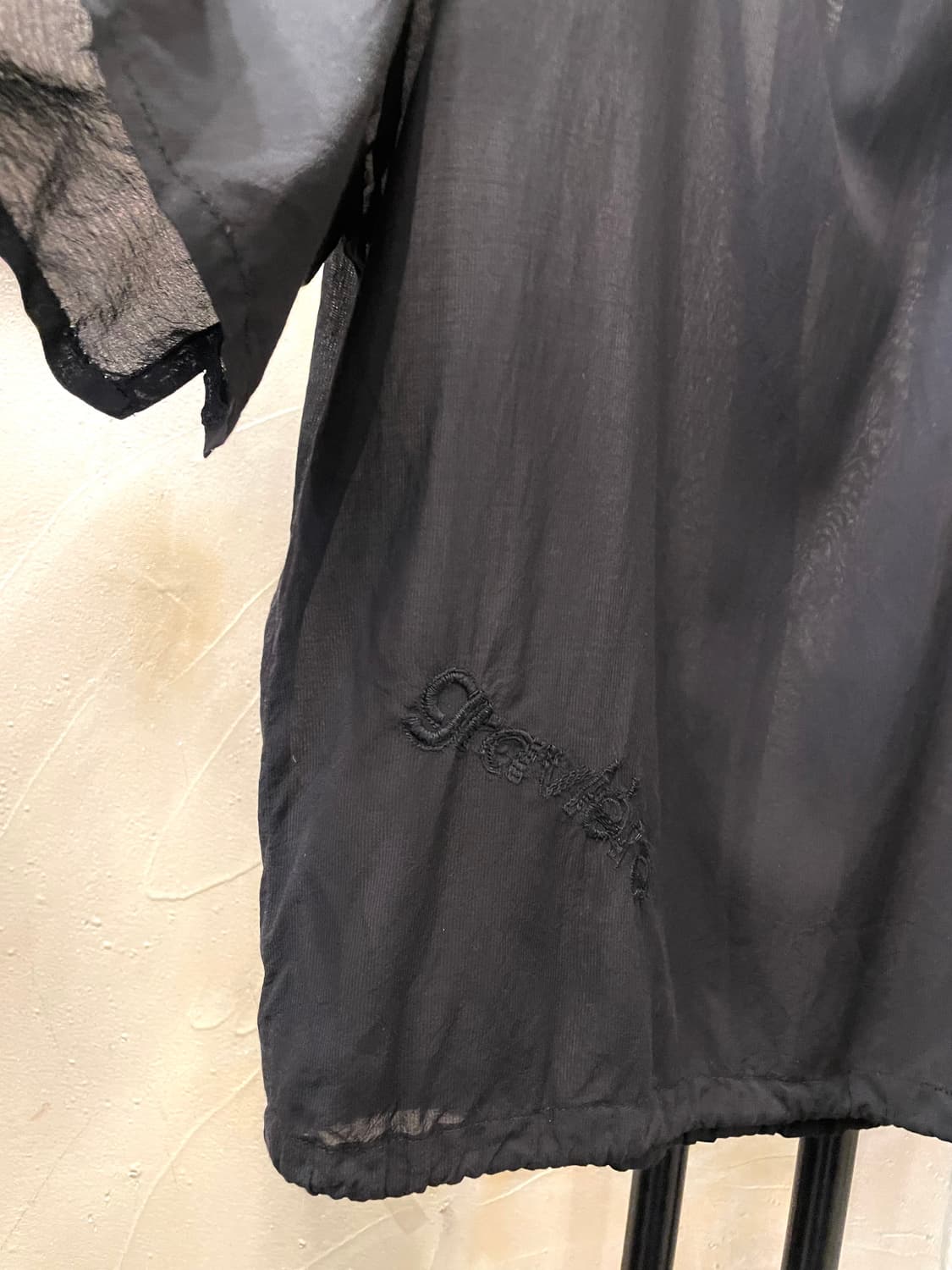 타임 시스루 반팔 블라우스 55~66 상품이미지4