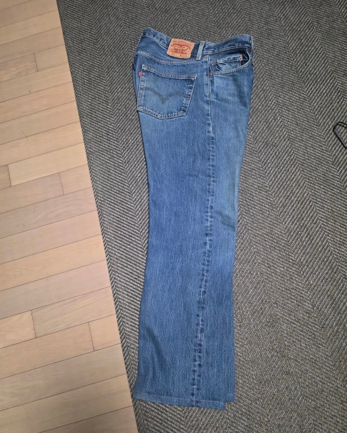 리바이스 501 청바지 W35 L34 상품이미지4