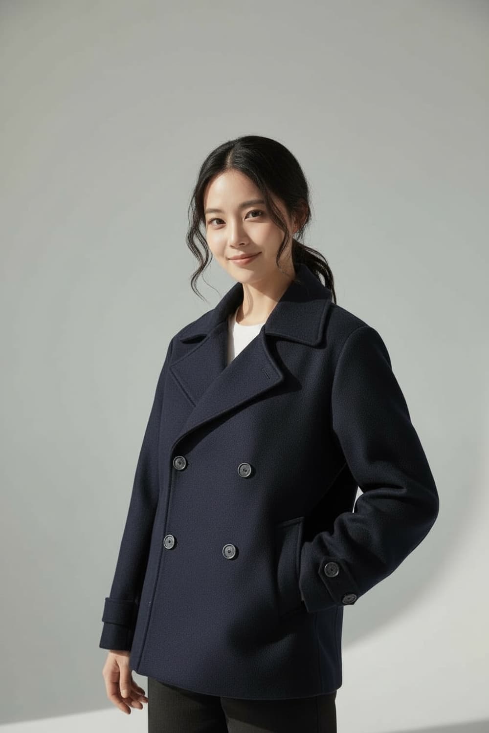 마리떼 프랑소와 저버 더블 버튼 코트 자켓 M 상품이미지1