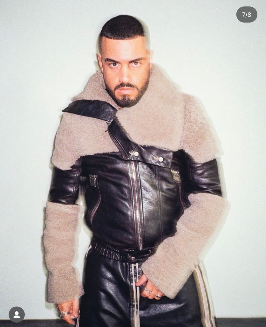 릭오웬스 21FW 키스 시어링 자켓 42사이즈 상품이미지4