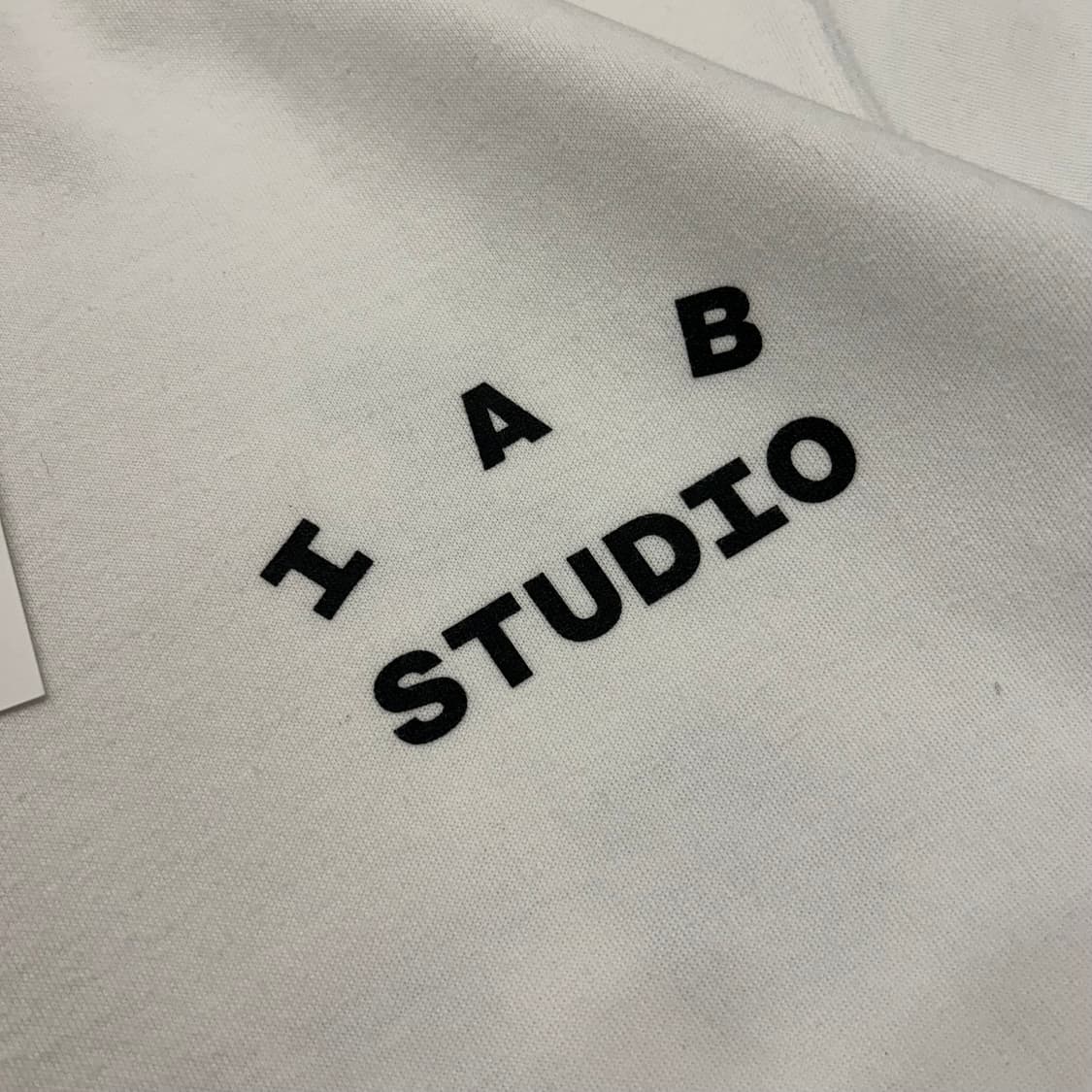 [L] IAB STUDIO 흰색 반팔 티셔츠 A865 상품이미지4