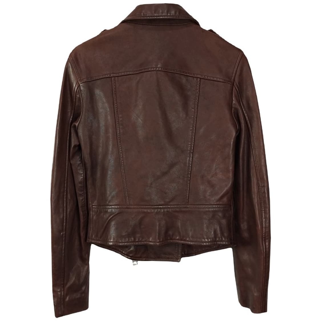 [올세인츠] 리얼 쉽스킨 레더 양가죽 사선 라이더 레더 자켓 M16827 상품이미지3